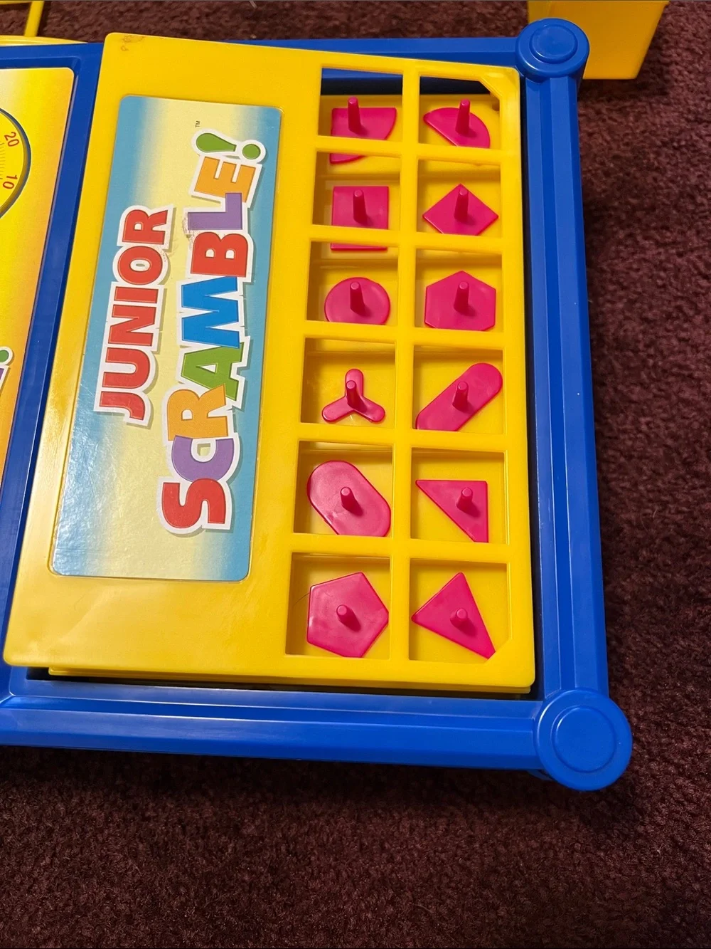 ScrambleKids Matching Game - Yellow, Blue, Green, Pink